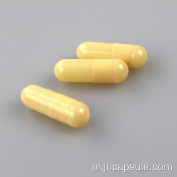 Oddzielone kapsułki pustych tabletek warzywnych medycyny